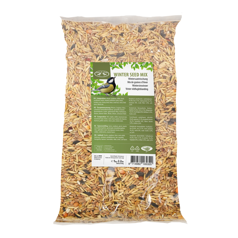 LONA love nature Nourriture pour oiseaux avec des graines sans coquille,  2.9 kg