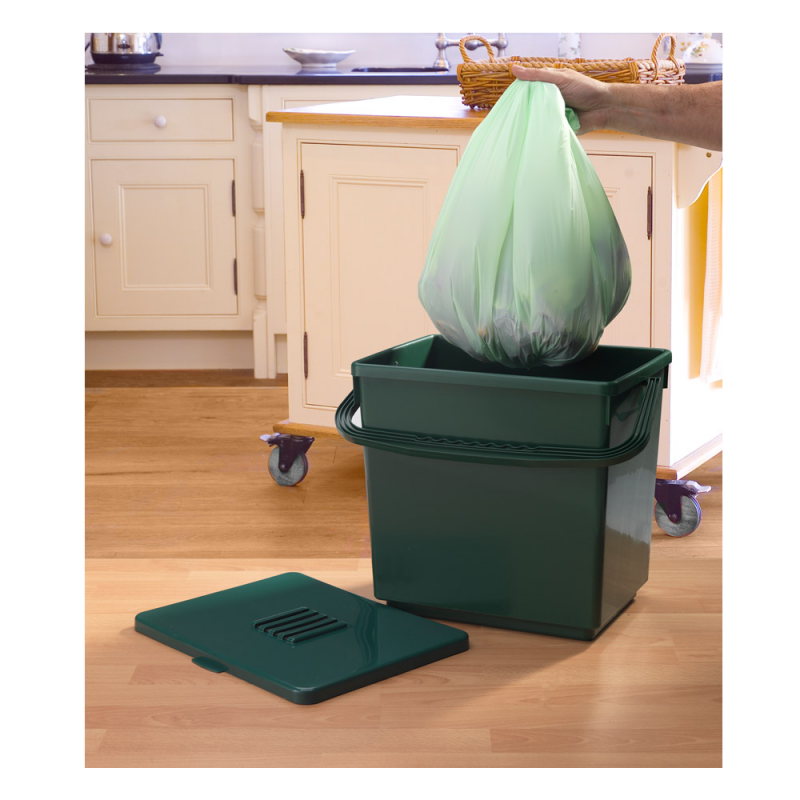 Sacs poubelle compostables, U Nature (15 x 10 l)