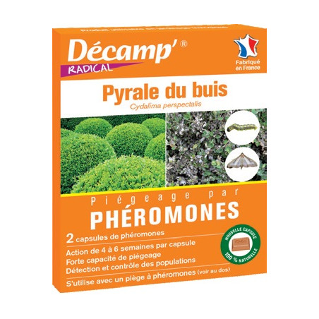 Phéromones contre la Pyrale du Buis